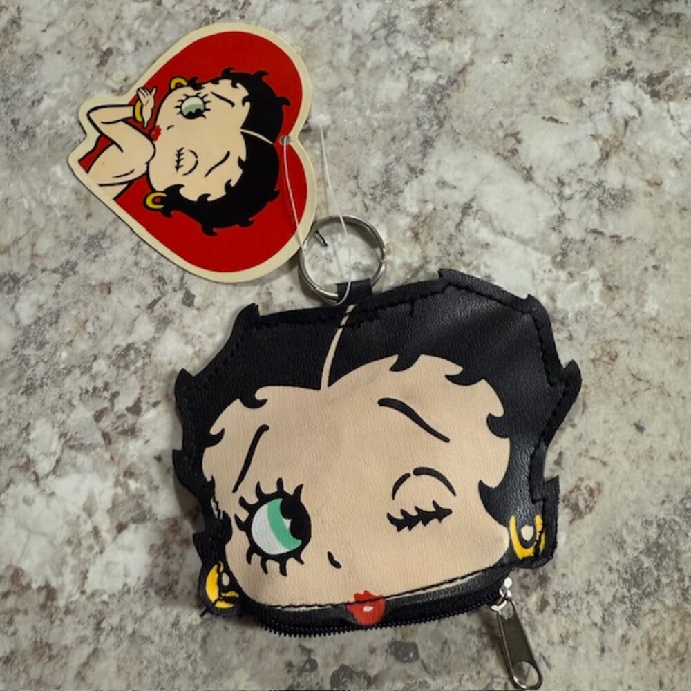 Vintage‎ Betty Boop Zippered Coin Purse Pouch (2005)